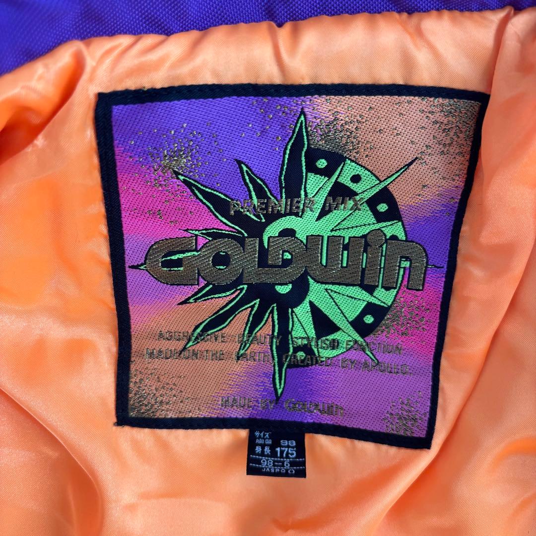 【希少】レアGOLDWIN スキーウェア スノボウェア 90年代 XLサイズ