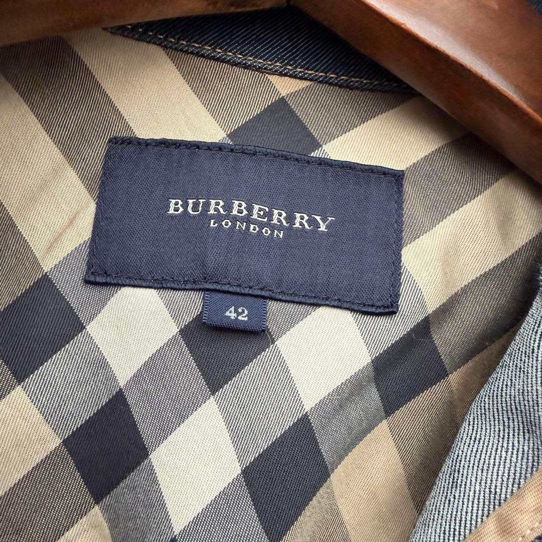 BURBERRY LONDON デニムジャケット 42サイズ バーバリーロンドン