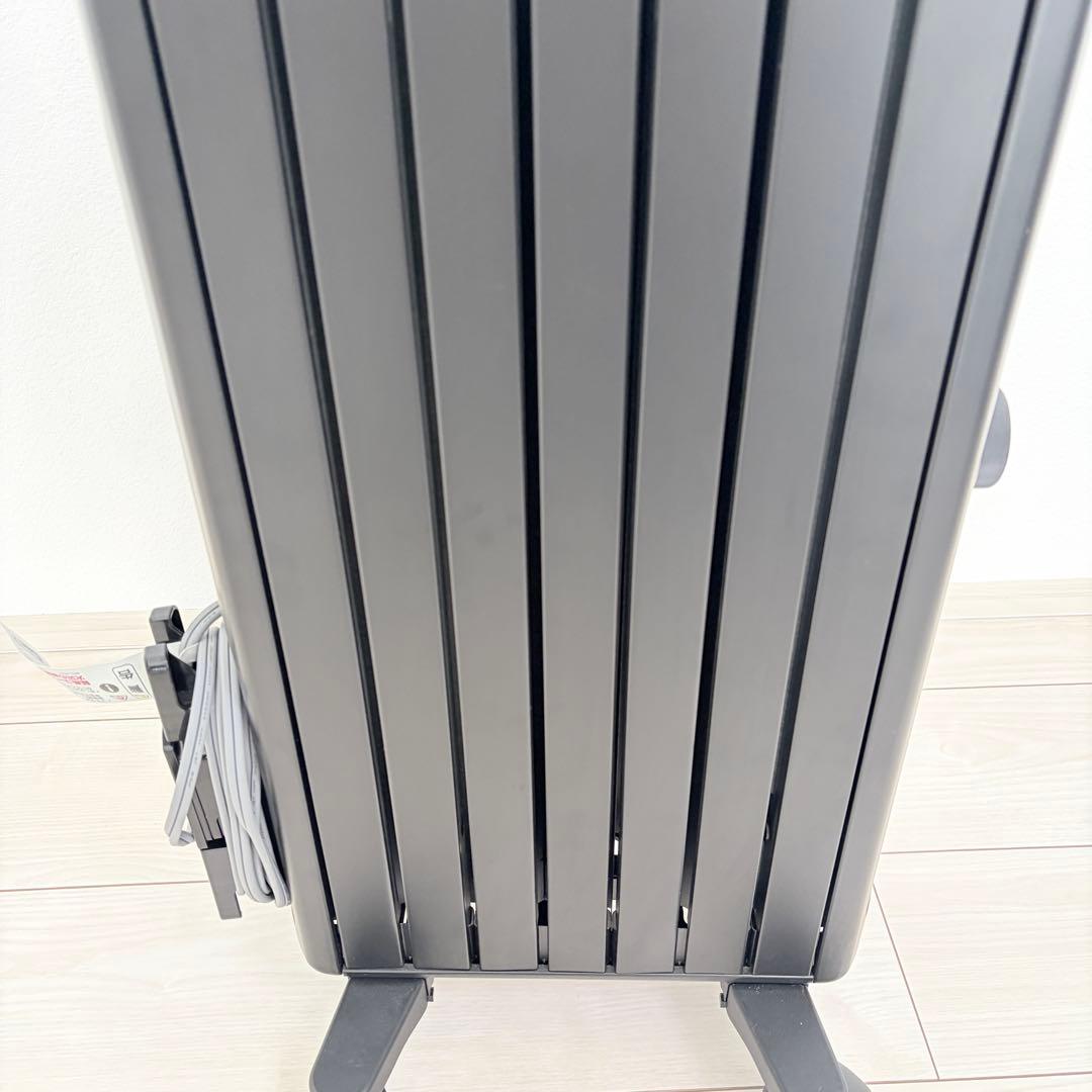 美品！De'Longhi MDHU09-PB 電気ヒーター ブラック