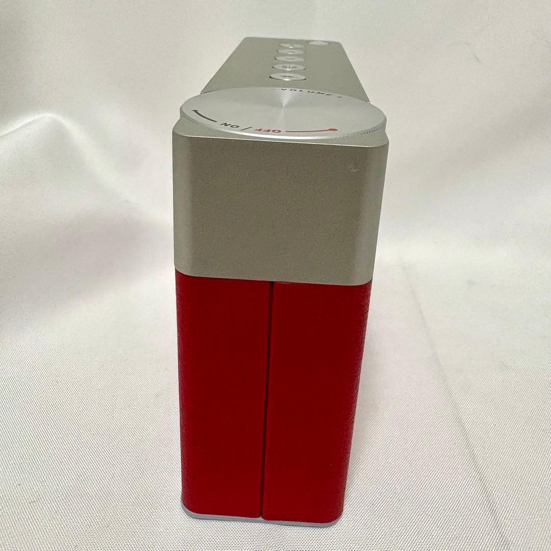 美品 GENEVA Touring S+ レッド Bluetooth スピーカー