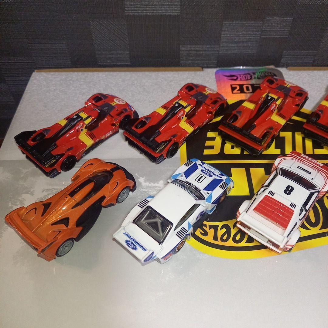 ホットウィール フェラーリ499PポルシェGT3R992 BRZ 