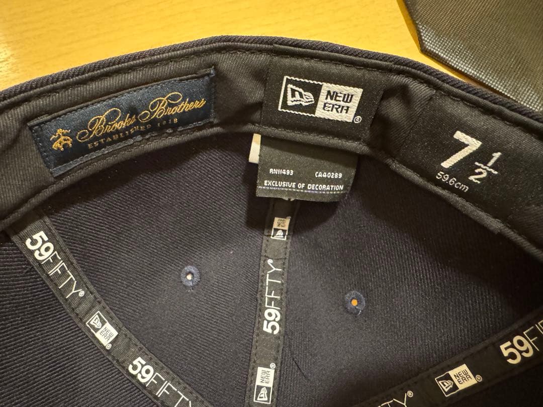 7.1/2NEWERA Brooks Brothers ブルックスブラザーズ