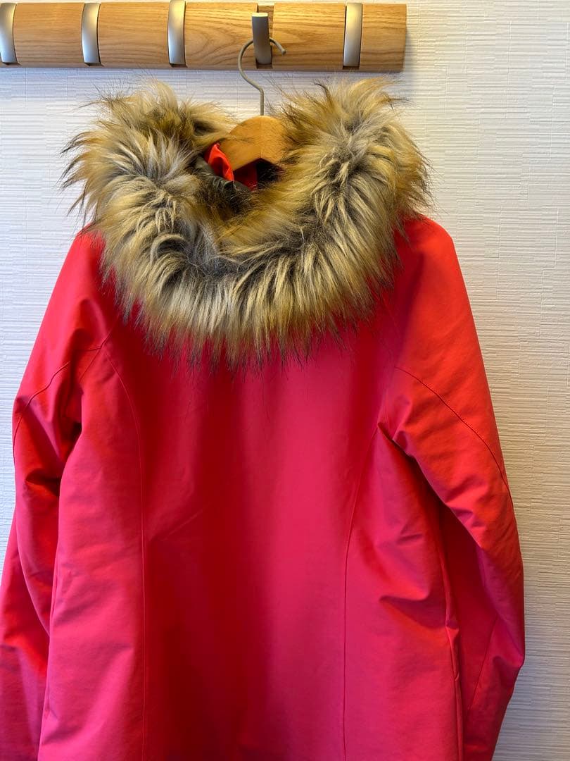 Goldwin スキーウェア ピンク　フード付き