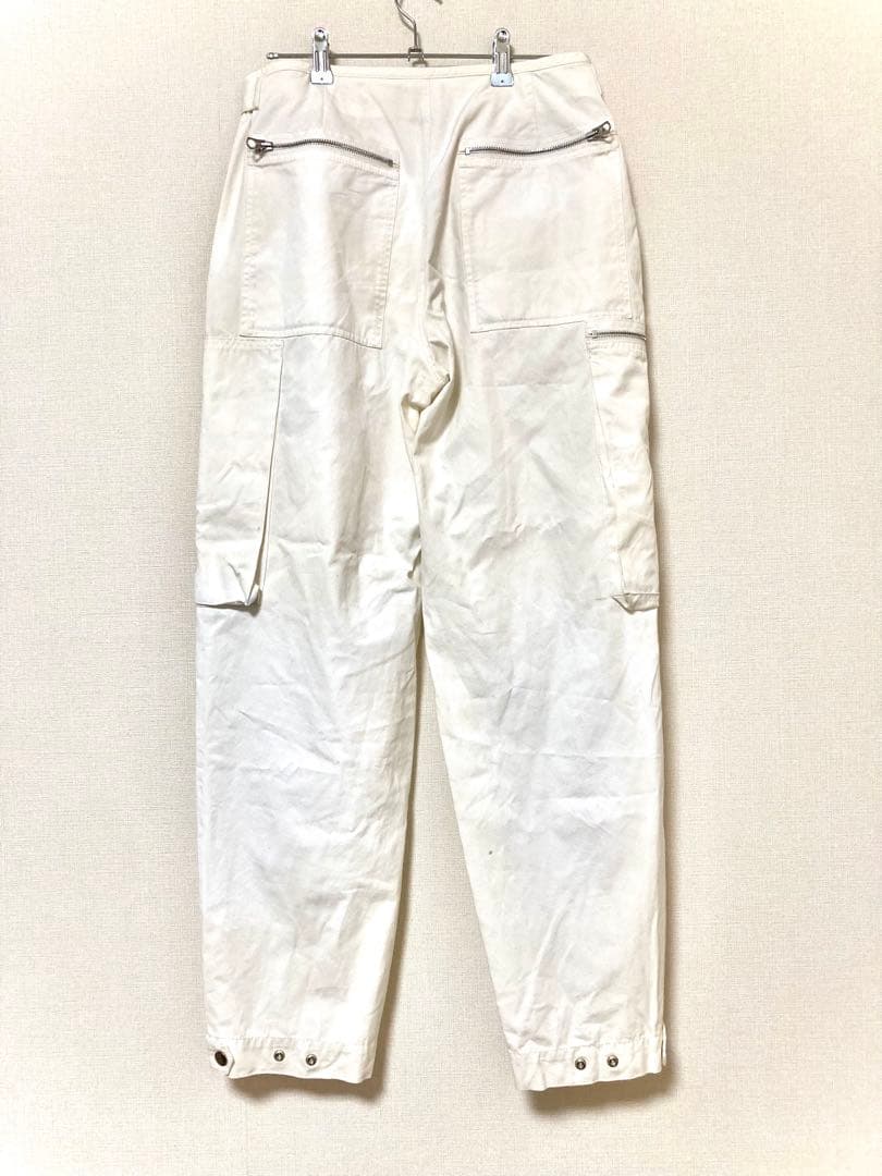 ジルサンダー　ジップデザイン　カーゴパンツ　メンズ　ワーク　ポケット　メンズ