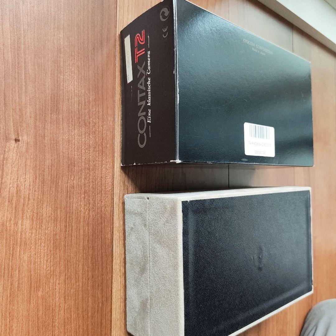 CONTAX T2 箱のみ　マニュアル　本体なし　コンタックス