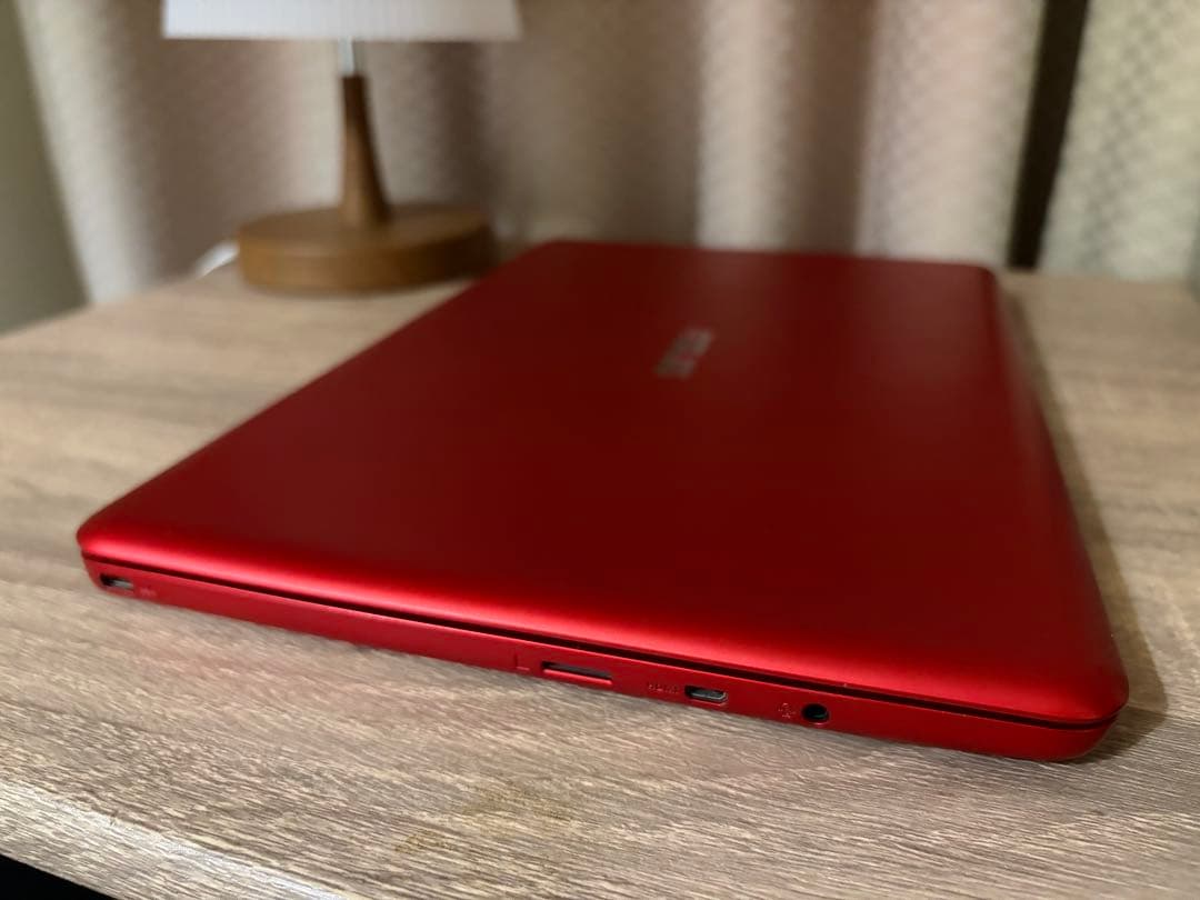 スマホ・タブレット・パソコン ASUS EeeBook X205TA-B-RED