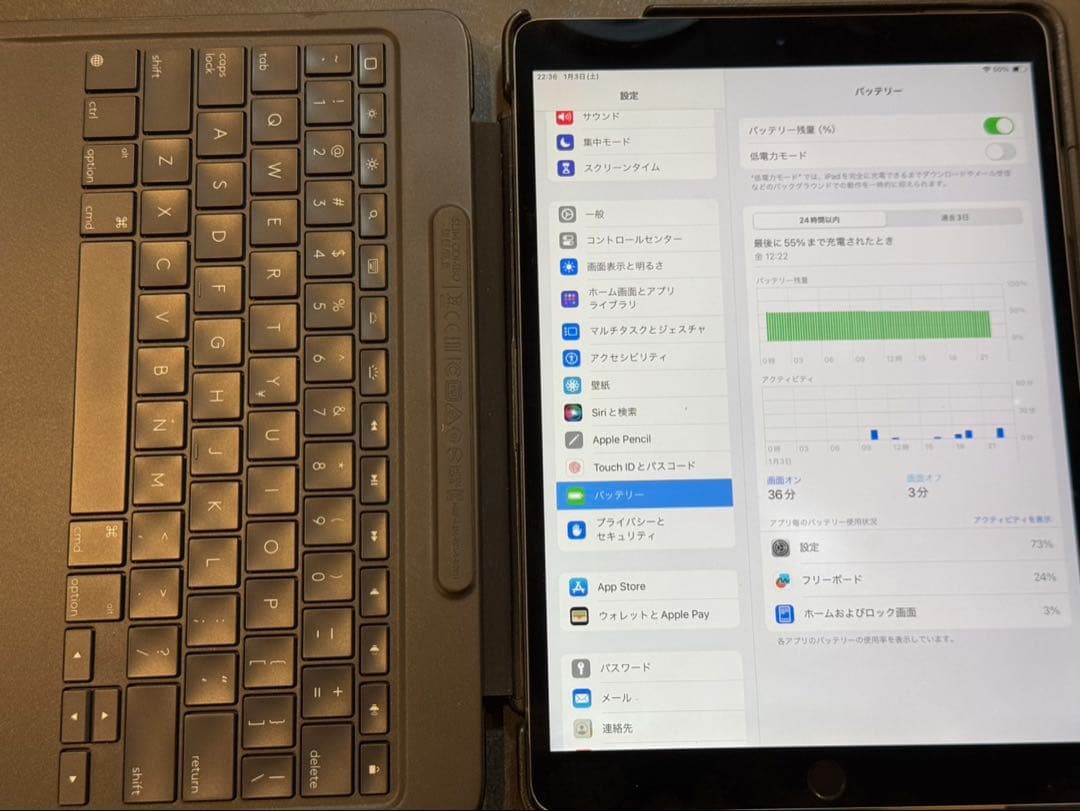 美品・即使用可iPad Pro 256GB WiFi+Cell ペン付 ケース付