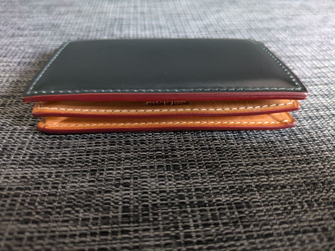 GANZO 名刺入れ ダークグリーン