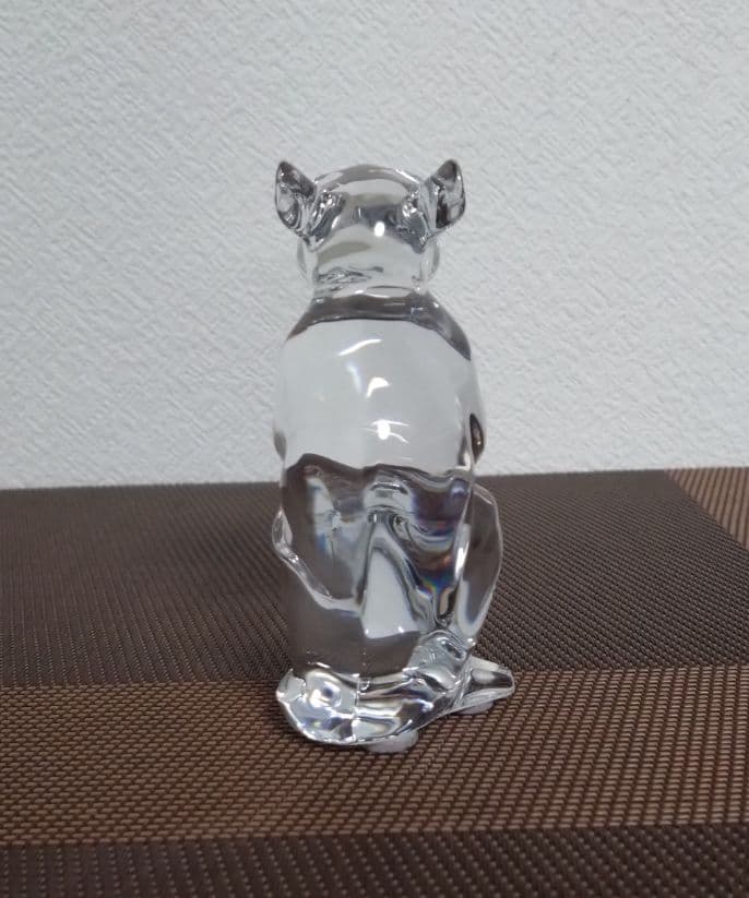 バカラ・干支ネズミ クリスタルオブジェ