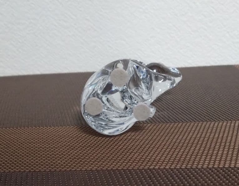 バカラ・干支ネズミ クリスタルオブジェ