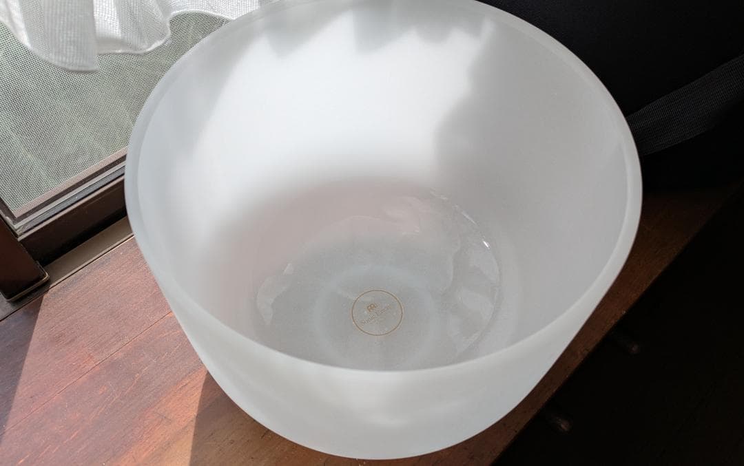 MEINLマイネル クリスタル・シンギングボウル10\"＆専用バッグ セット