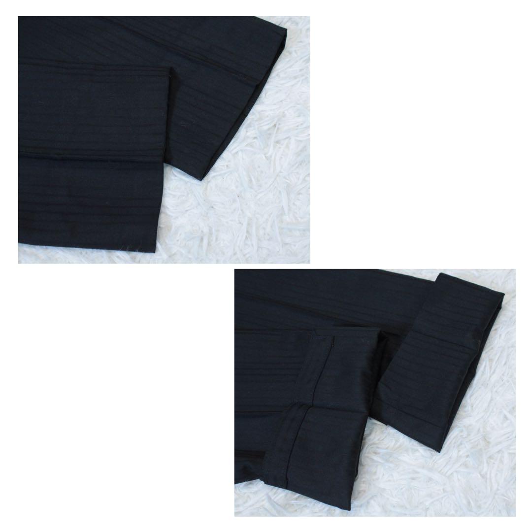 ブラックレーベルクレストブリッジ 3ピース セットアップスーツ ストライプ 38