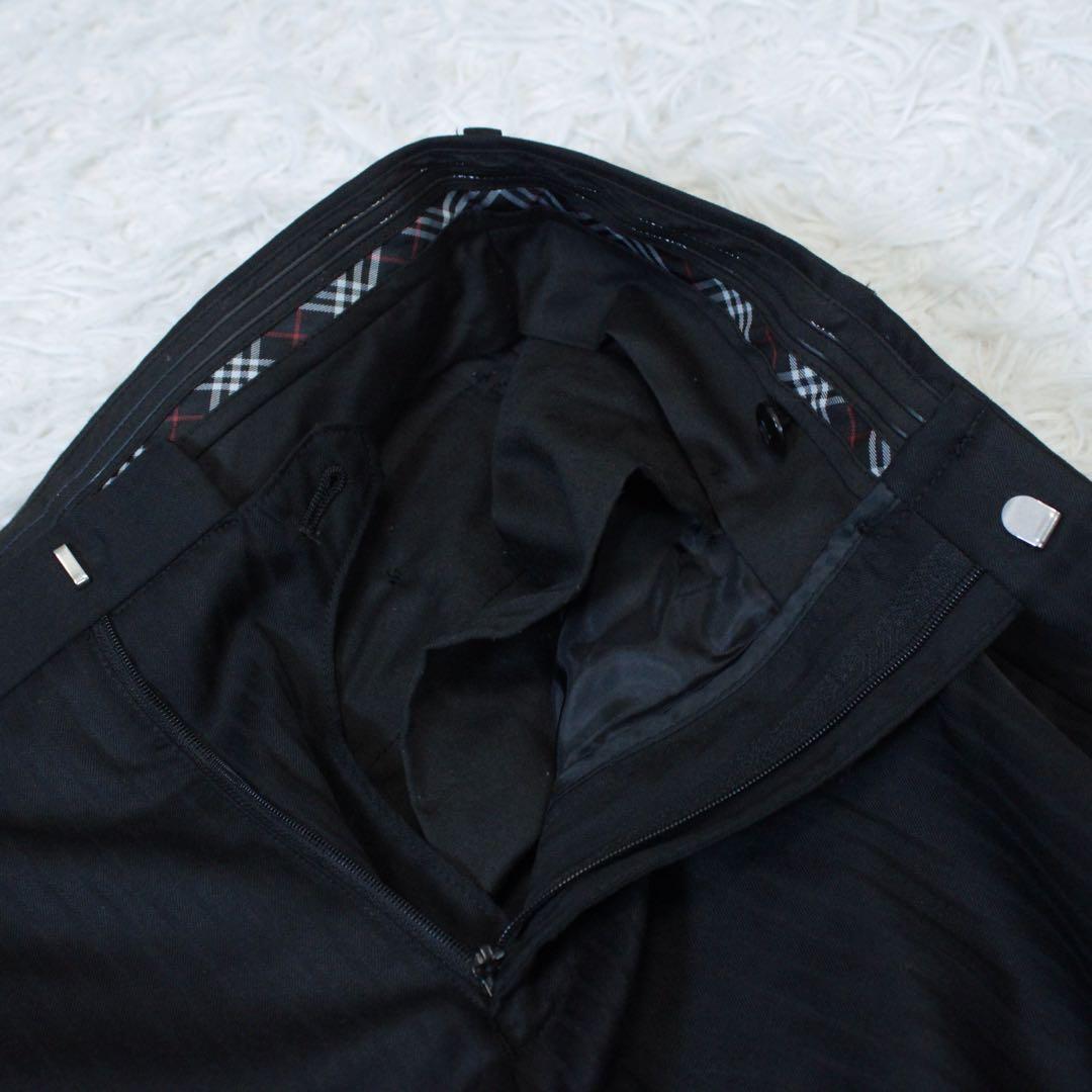 ブラックレーベルクレストブリッジ 3ピース セットアップスーツ ストライプ 38