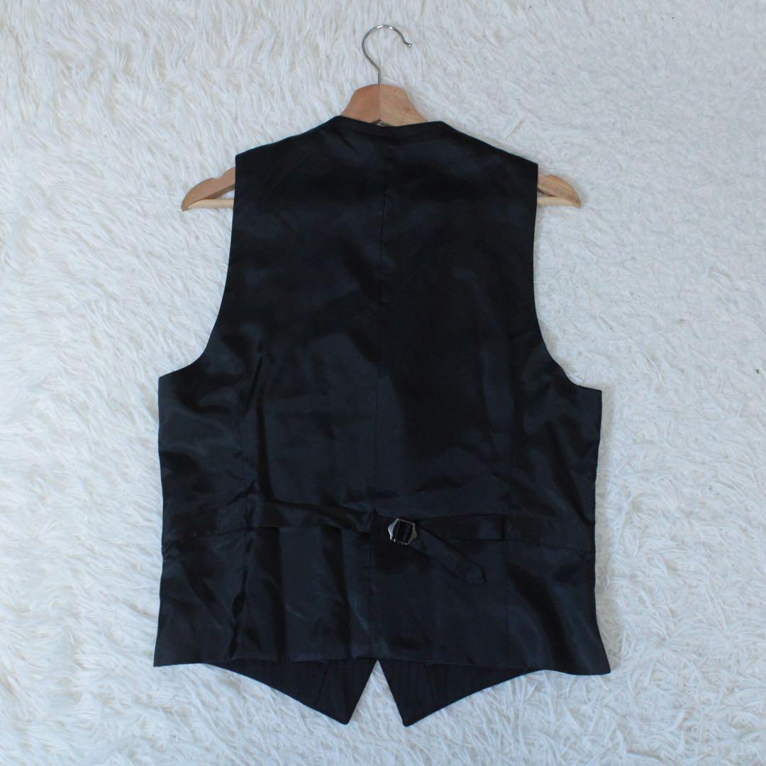 ブラックレーベルクレストブリッジ 3ピース セットアップスーツ ストライプ 38