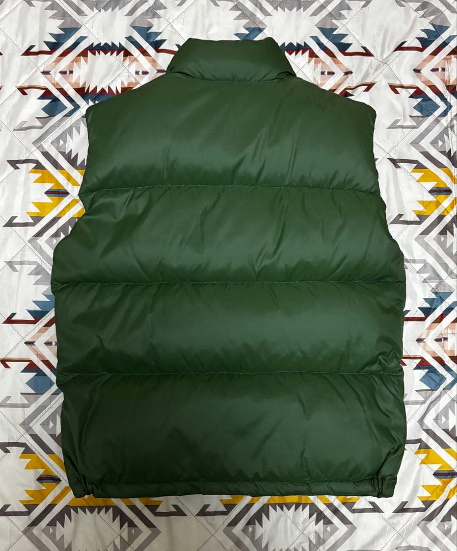70s THE NORTH FACE 茶タグ ダウンベスト M