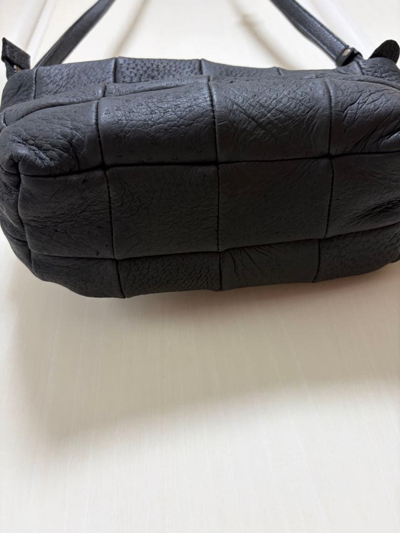 ももこ様用　IBIZAイビサ　ブラックレザーショルダーバッグ　未使用