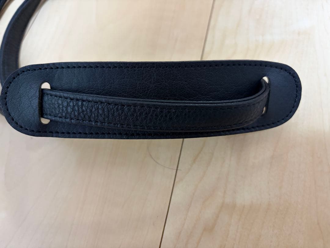 ももこ様用　IBIZAイビサ　ブラックレザーショルダーバッグ　未使用