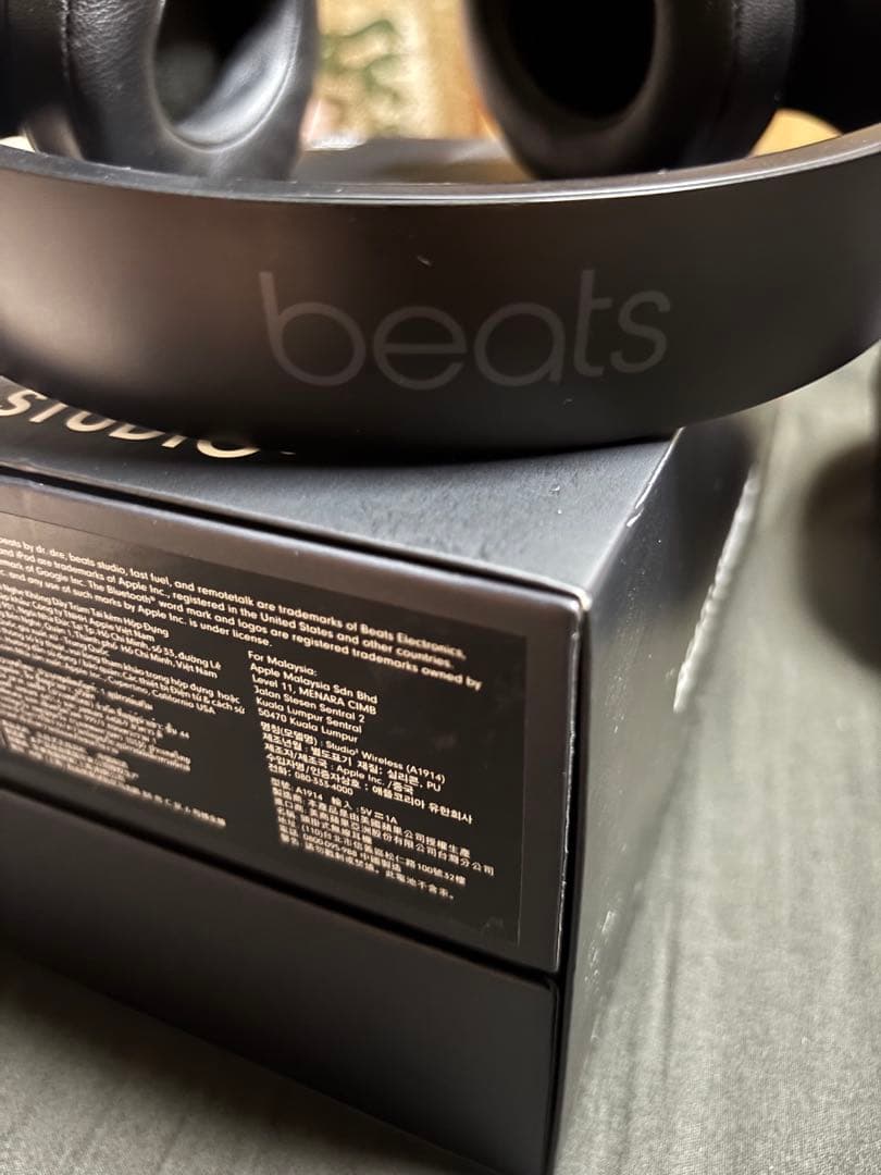 Beats Studio 3 ワイヤレスヘッドホン ブラック