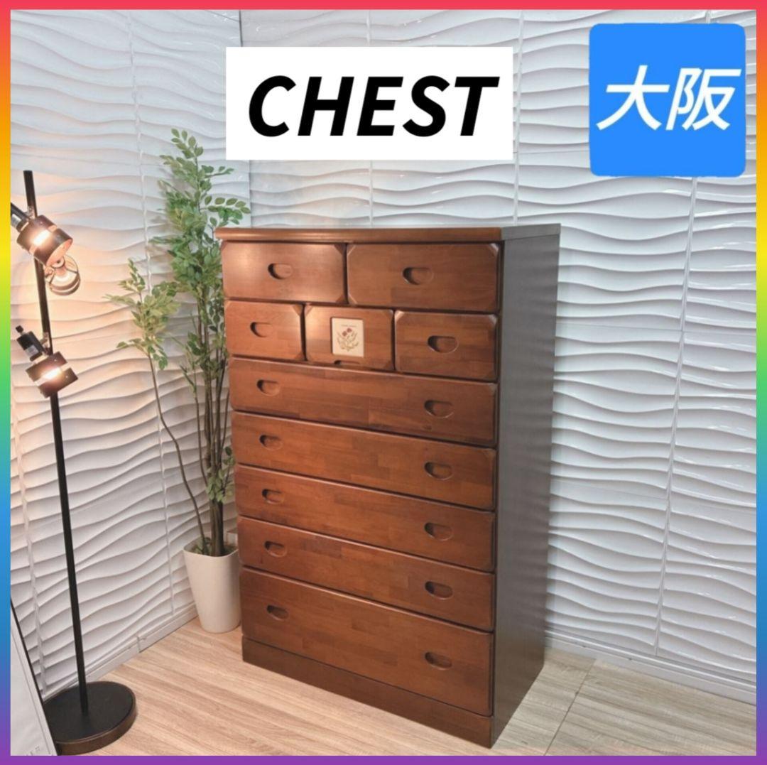 ◇大阪府全域 神戸市 配達料無料◇箪笥◇7段◇木製チェスト◇たんす◇
