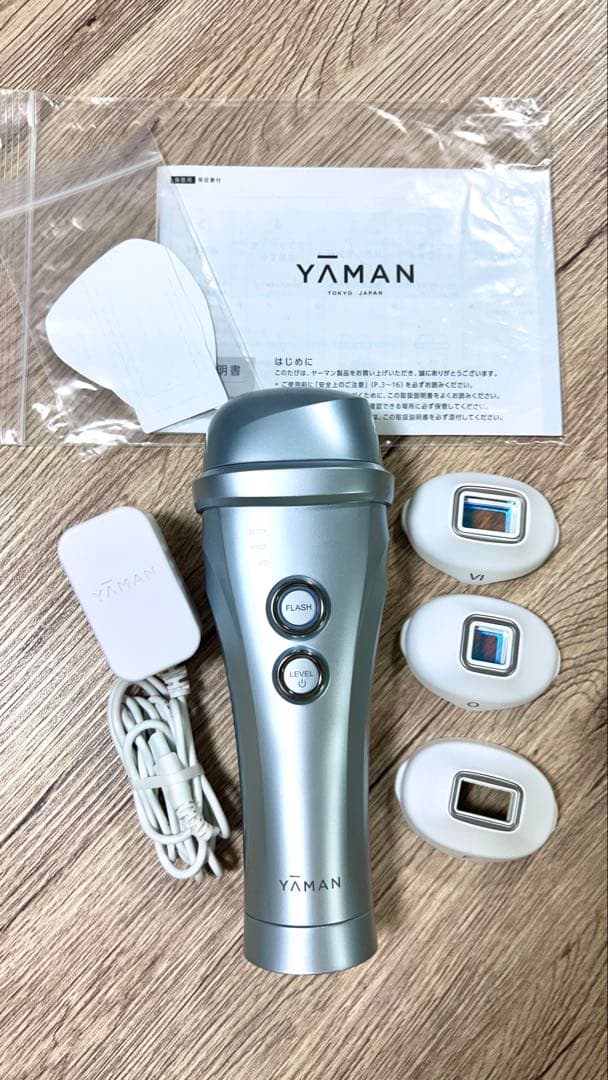YAMAN 脱毛器 本体 3アタッチメント付き