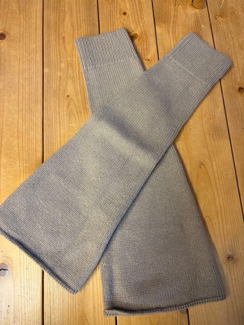 ドゥーズィエムクラス　レッグウォーマ　カシミア