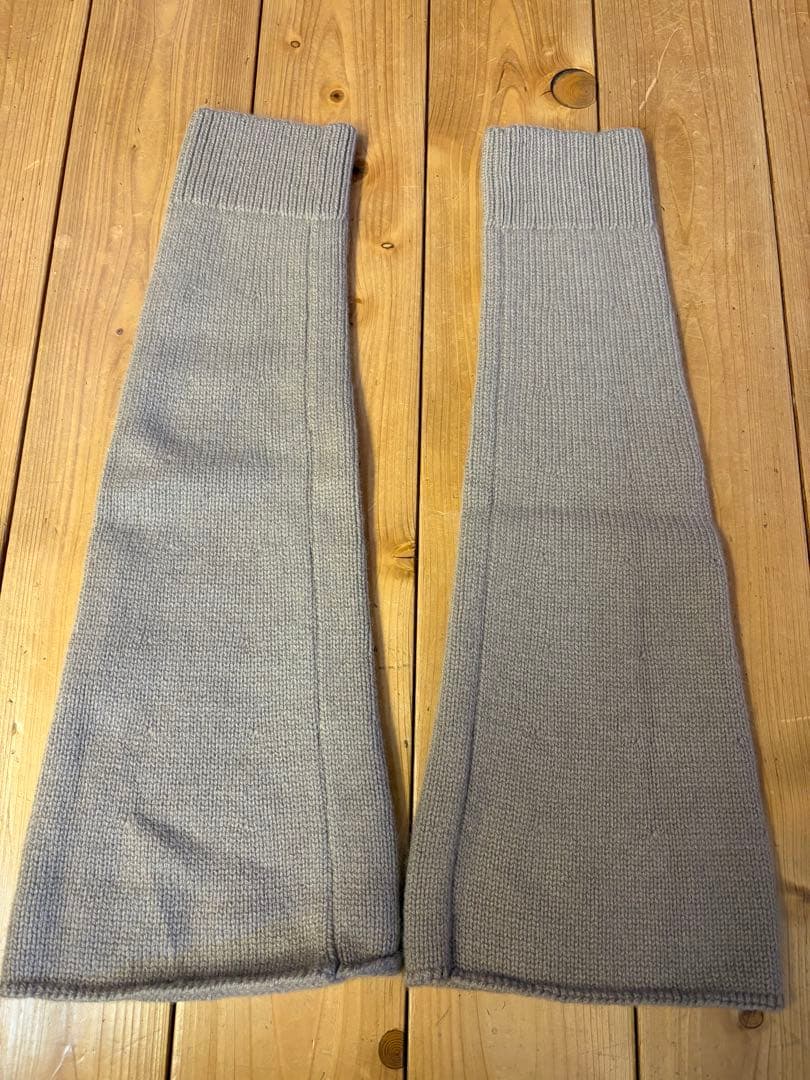 ドゥーズィエムクラス　レッグウォーマ　カシミア