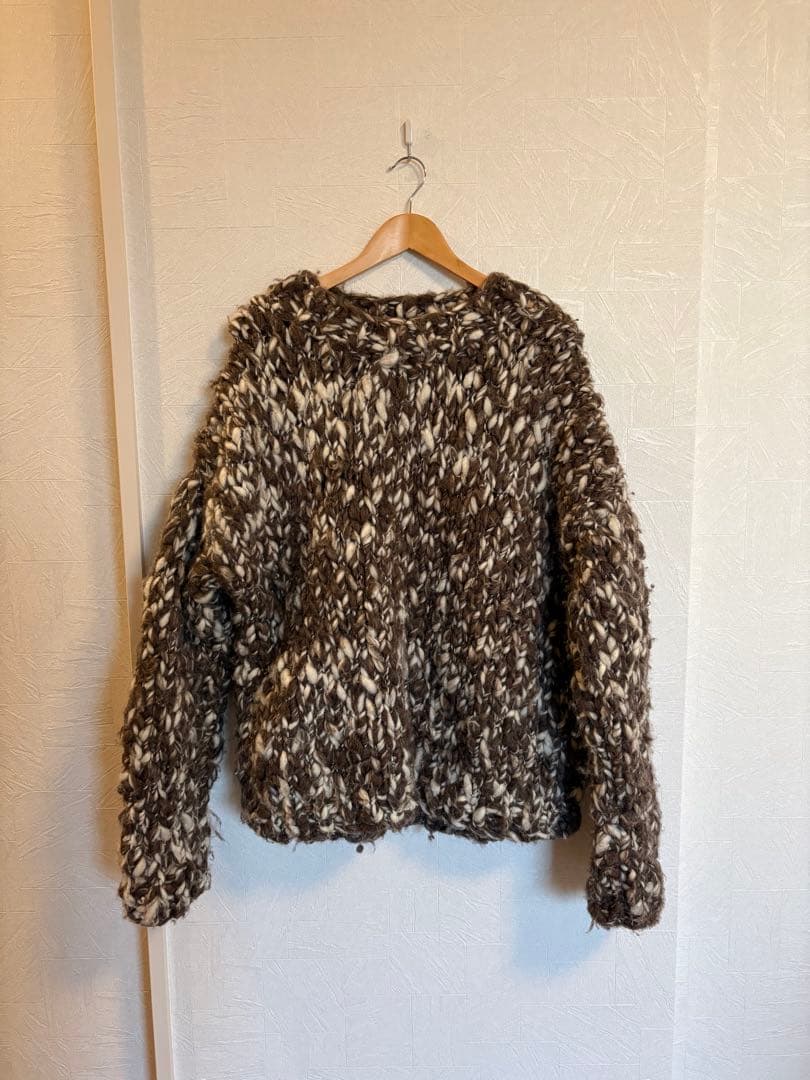 Seeall oversize hand knit シーオール ニット シシクイ