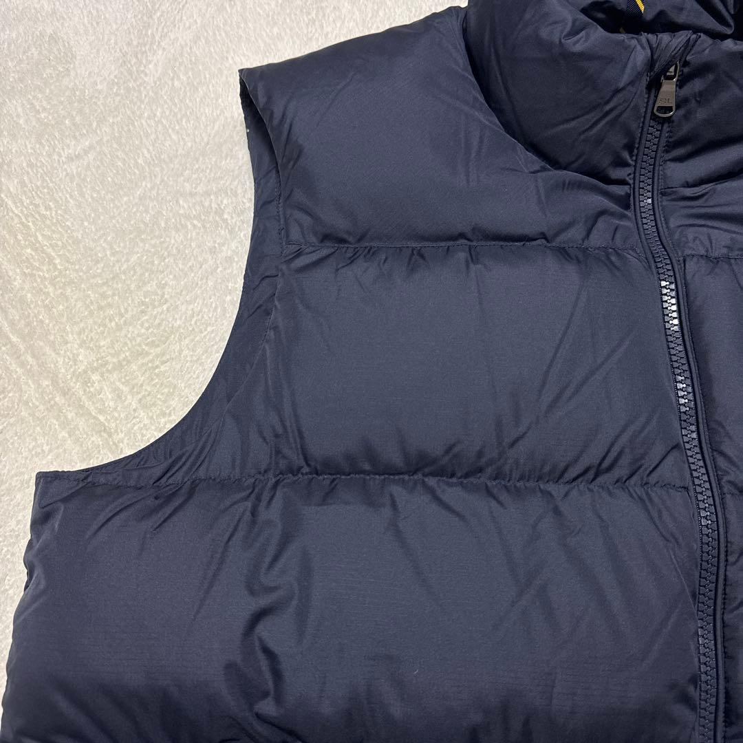 極美品 ポロラルフローレン ダウンベスト XXL 肉厚 ネイビー ダブルジップ
