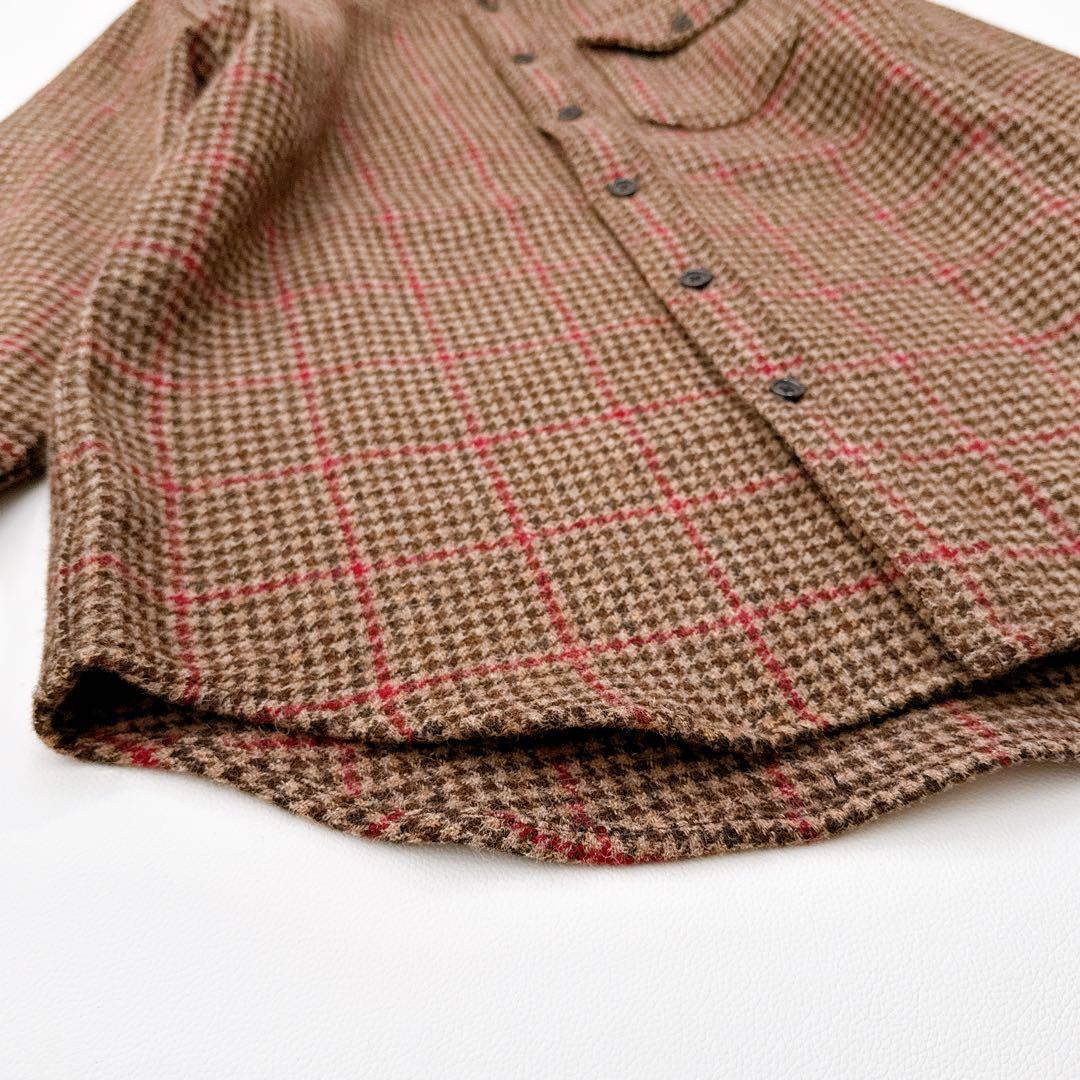 復刻現行✨ポロバイラルフローレン ウール ジャケット 千鳥格子 エルボーパッチ