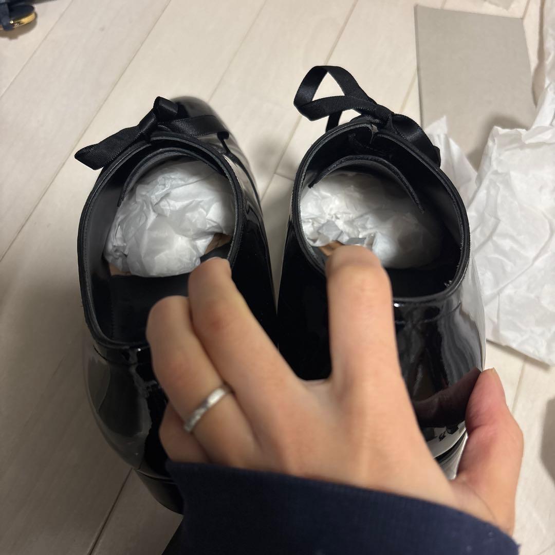 トリートドレッシング 新郎　エナメルシューズ