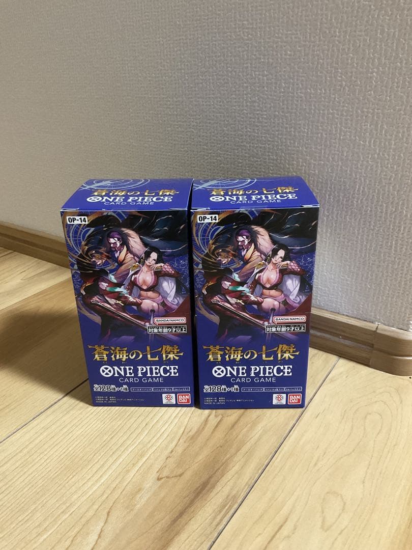 ワンピース　蒼海の七傑　2BOX テープカット