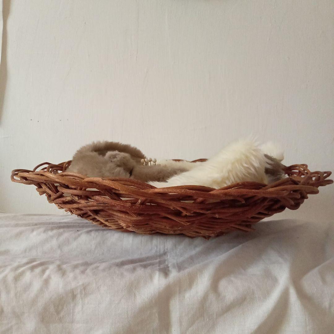 リサイゼーションさま専用＊ニューボーンフォト＊かご＊あけび