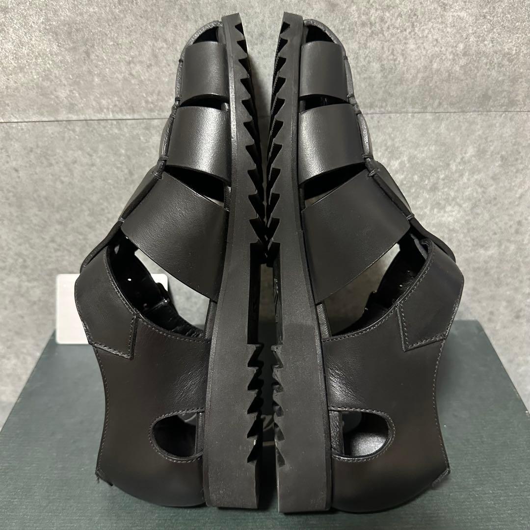 美品　パラブーツ　パシフィック　グルカサンダル　ブラック　39
