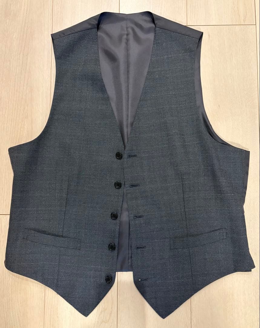 【即発送】【美品】スーツカンパニー スリーピース スーツ 175cm 4Drop