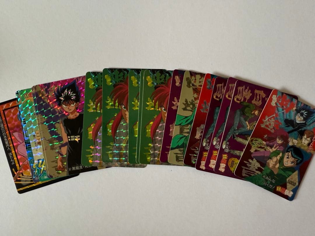 【希少】幽遊白書 トレーディングカード 43枚セット カードダス キラカード