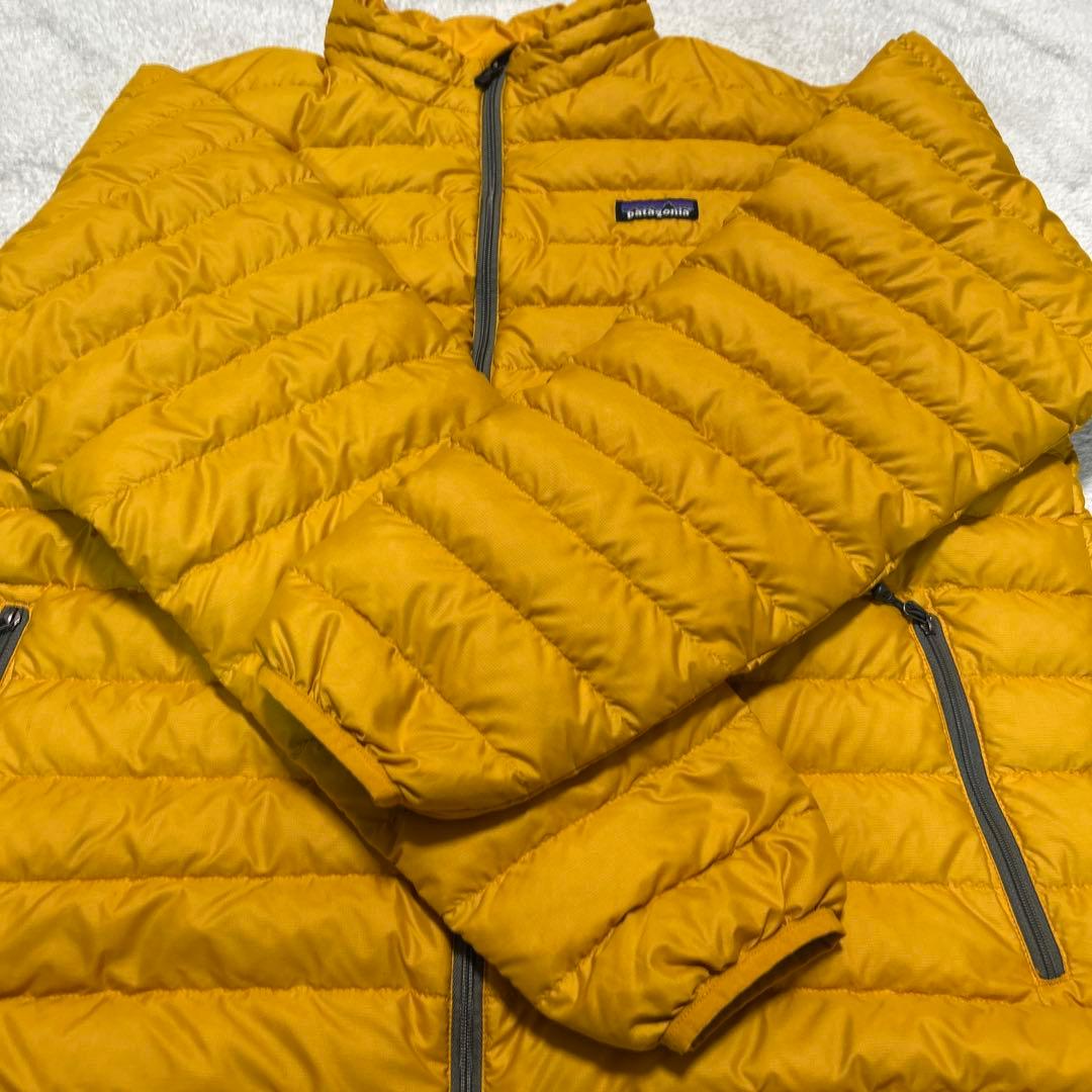 Patagoniaパタゴニア　ダウンセーター　ダウンジャケット　L イエロー