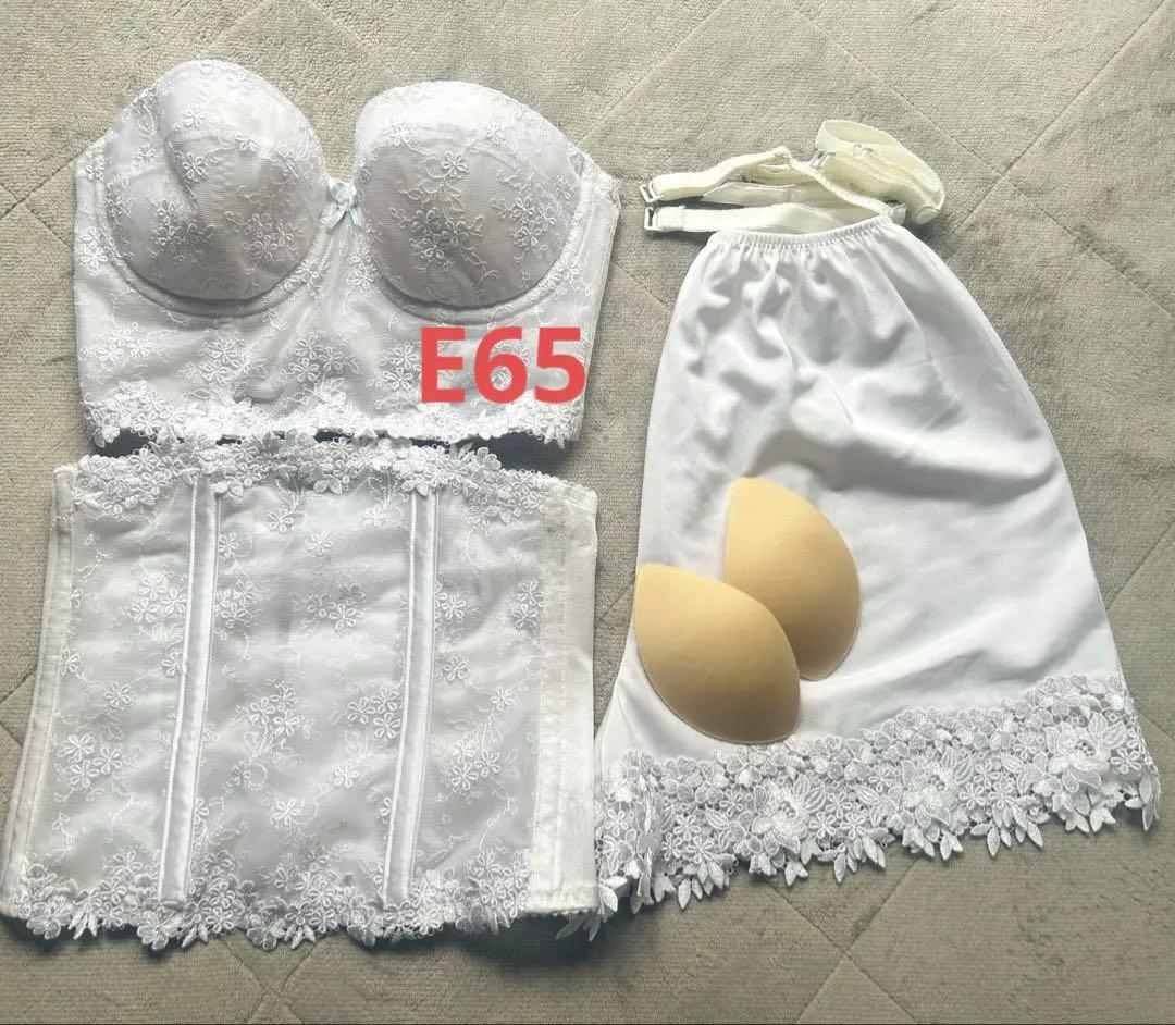 【美品】ワコール　ブライダルインナーセット　E65
