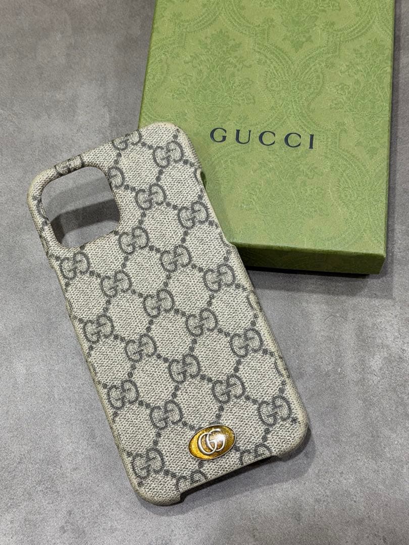 GUCCI GGパターン iPhoneケース iPhone12 Pro Max