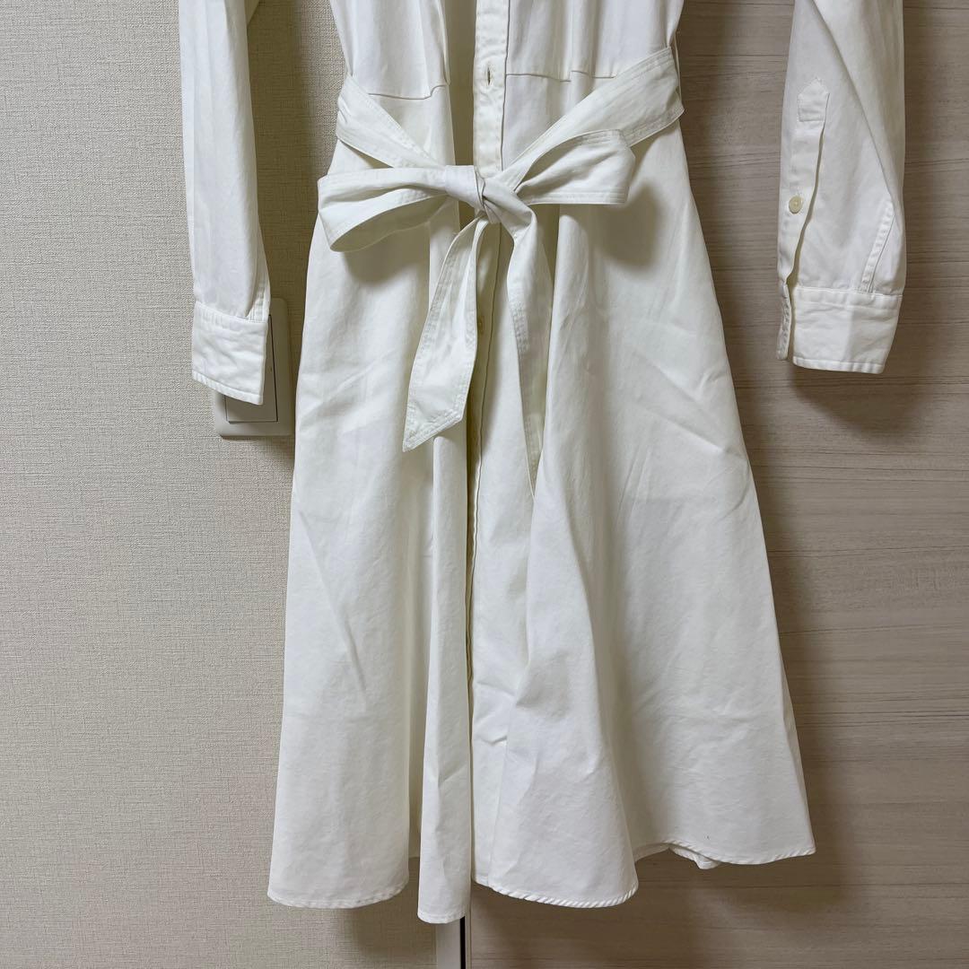 新品・未使用Polo Ralph Lauren ホワイトシャツワンピース