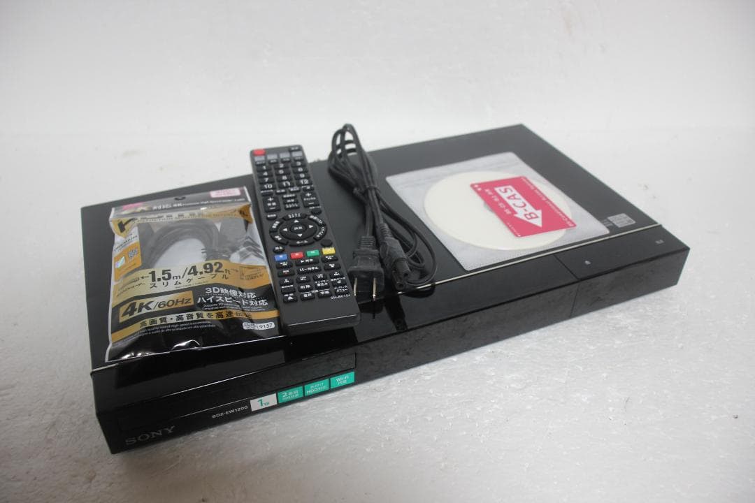 内部徹底清掃 SONY ブルーレイ BDZ-EW1200 1TB 2015年