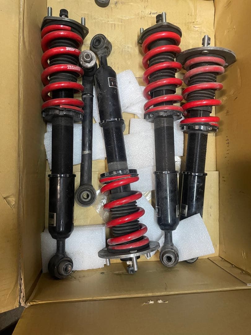 サスペンションキット 未使用 黒/赤 rsr black i車高調