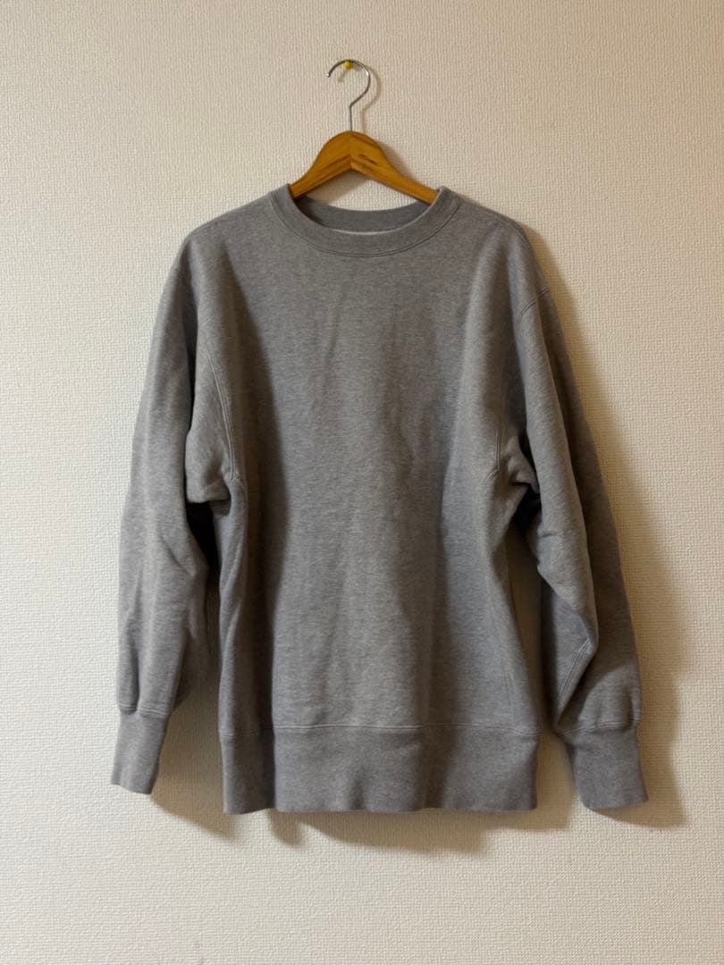 シ*着様 CIOTA Crewneck Sweatshirt Brushed L