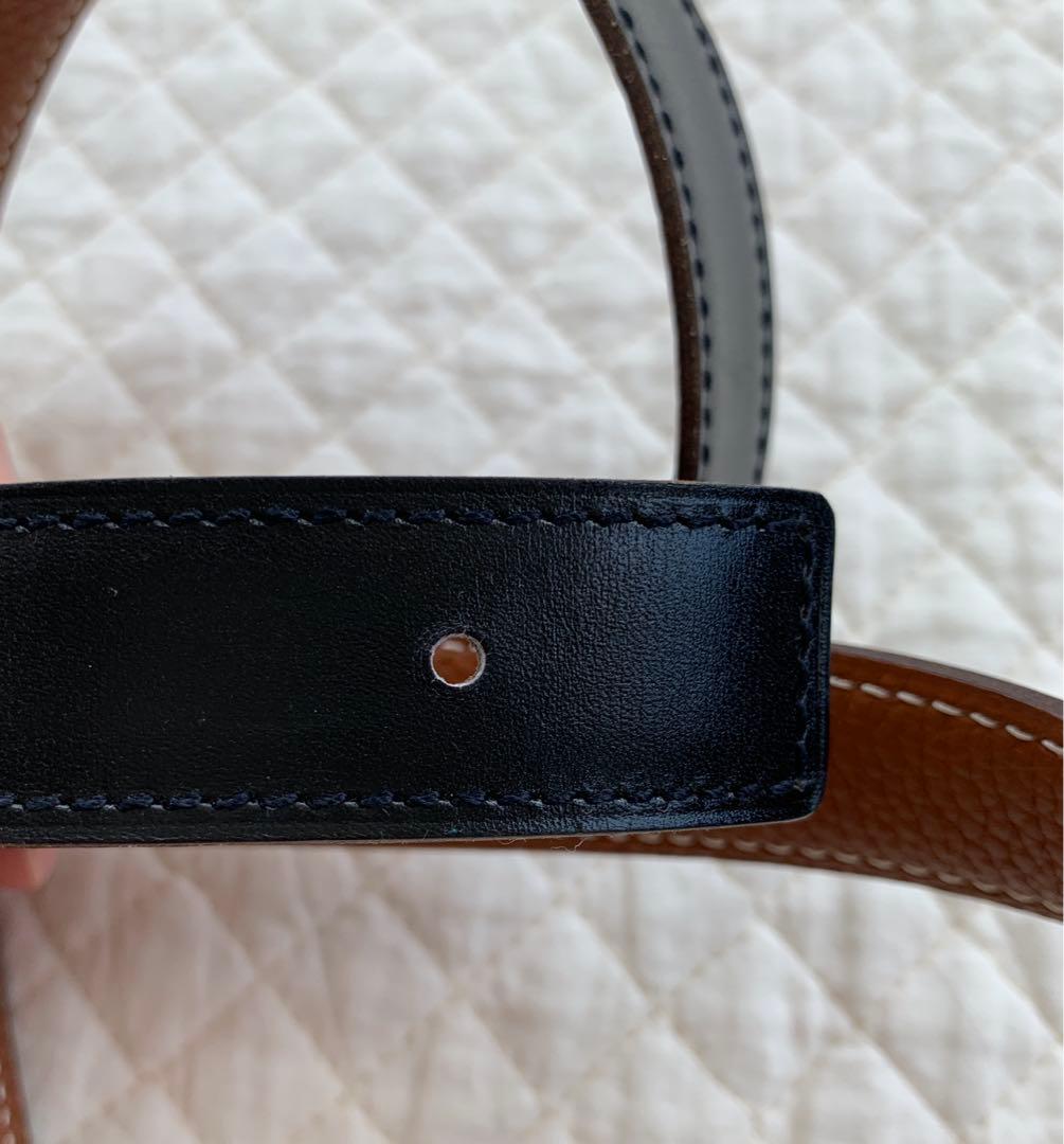 エルメス　リバーシブルベルト　68 バックルなし