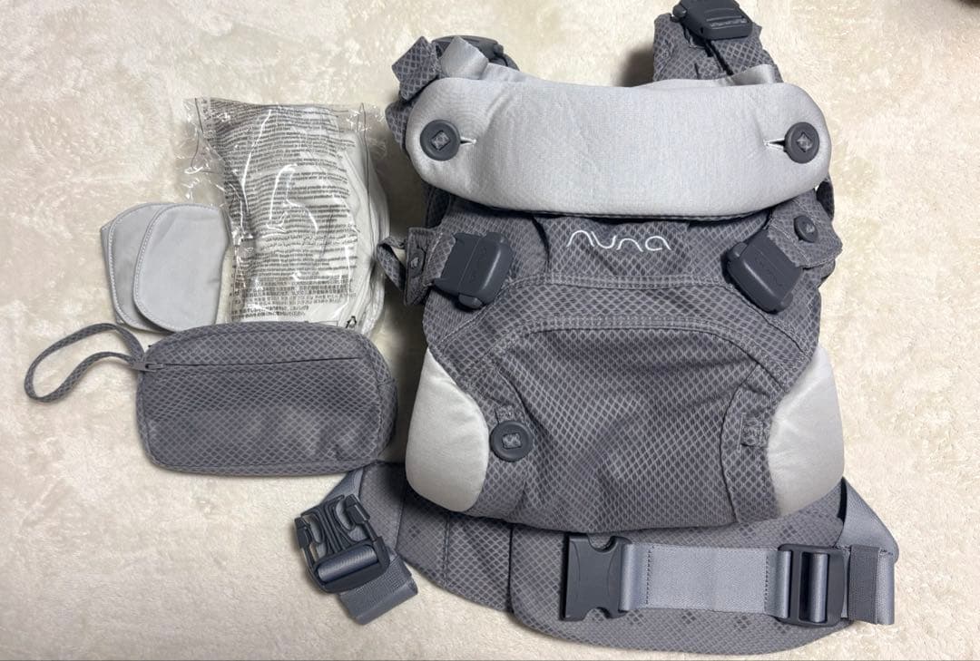 NUNA Cudl Click 抱っこ紐 Fog