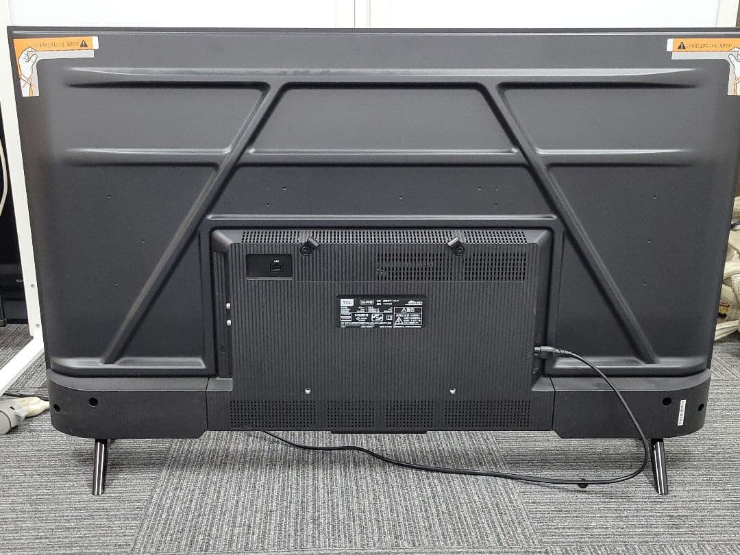 TCL スマートテレビ 4K液晶カラーテレビ 43V6B 2024年製 43V型