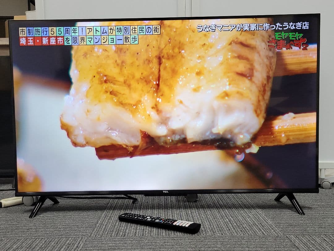 TCL スマートテレビ 4K液晶カラーテレビ 43V6B 2024年製 43V型