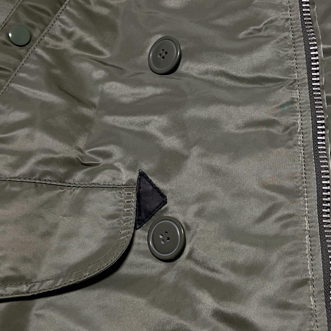 人気　アルファインダストリーズ　N-3bフライトジャケットM ミリタリー