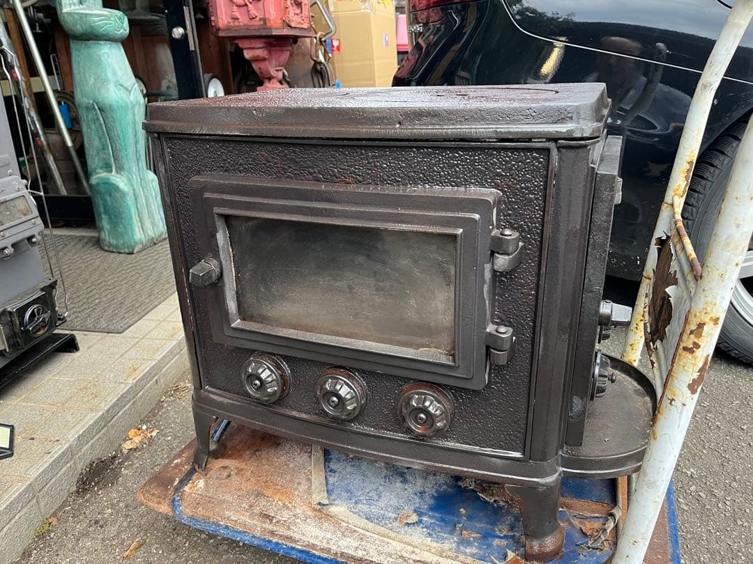 北欧風薪ストーブ、 鋳物薪ストーブ、 前横窓北欧風薪ストーブ、 グリーンライフ薪