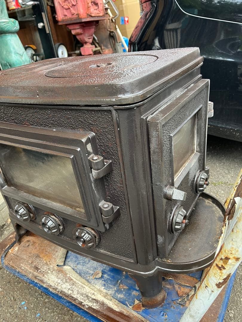 北欧風薪ストーブ、 鋳物薪ストーブ、 前横窓北欧風薪ストーブ、 グリーンライフ薪