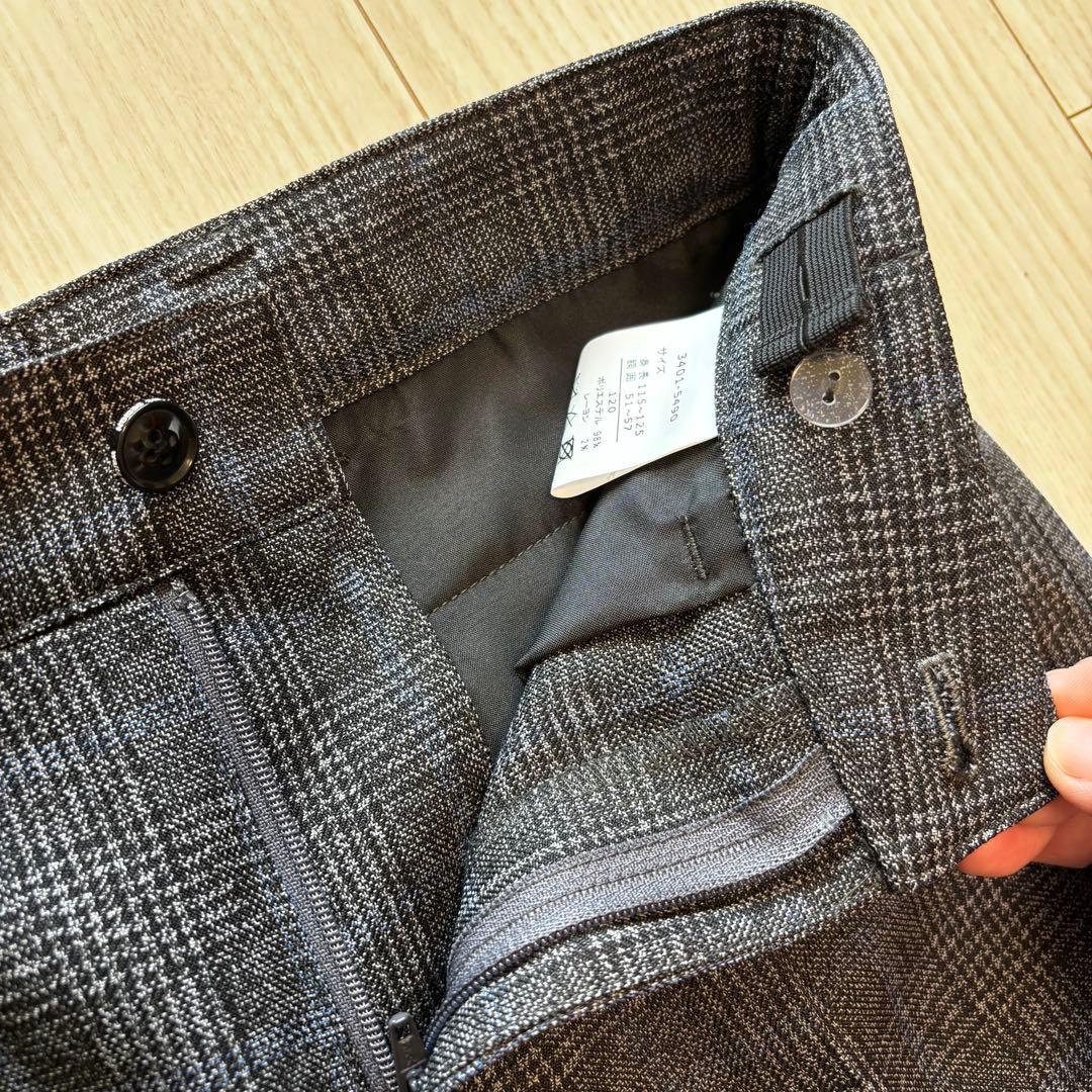 【120cm】ハンガー付 waltz×BEAMSフォーマルスーツ ダークグレー